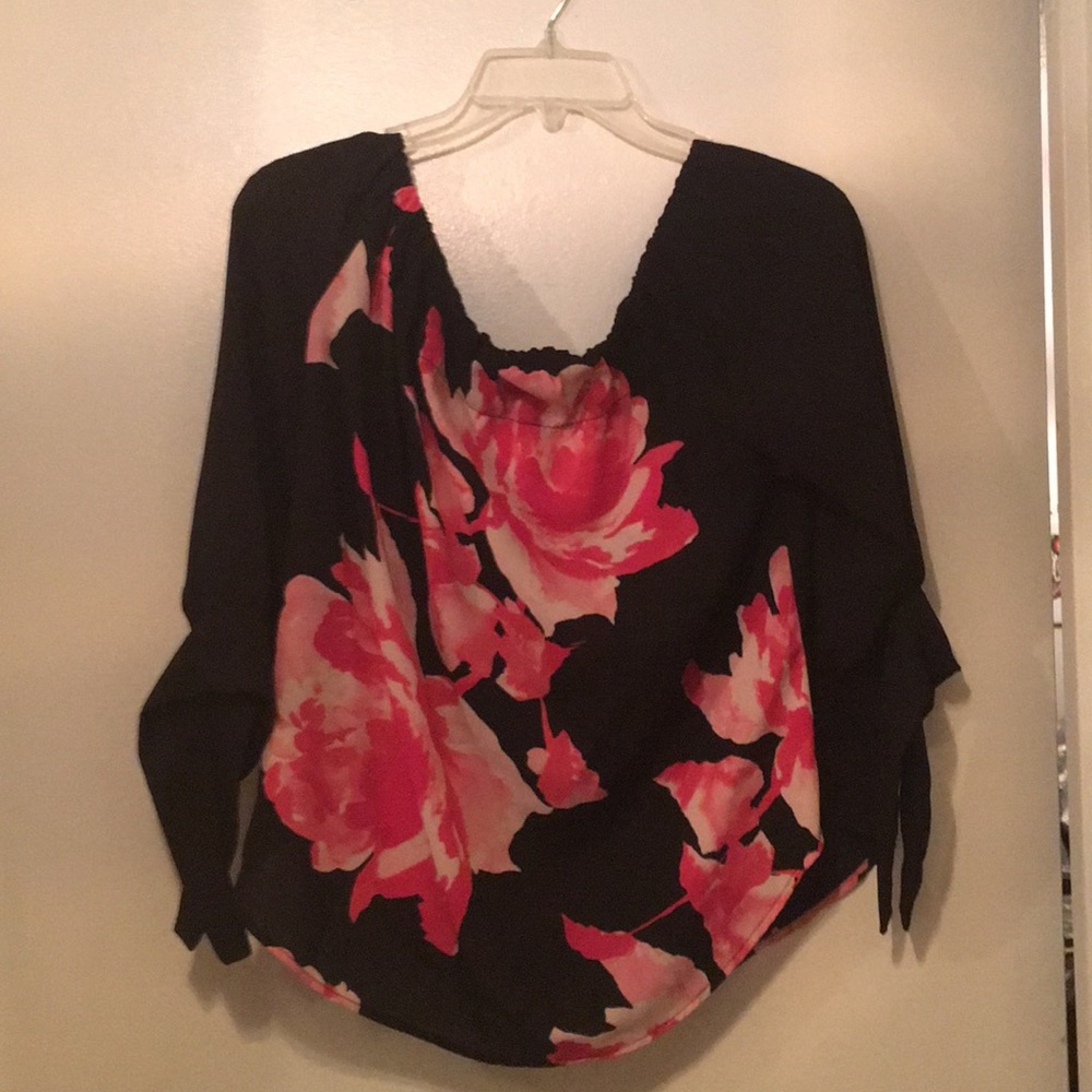 NY&Co. Floral Print Off-the-Shoulder Blouse